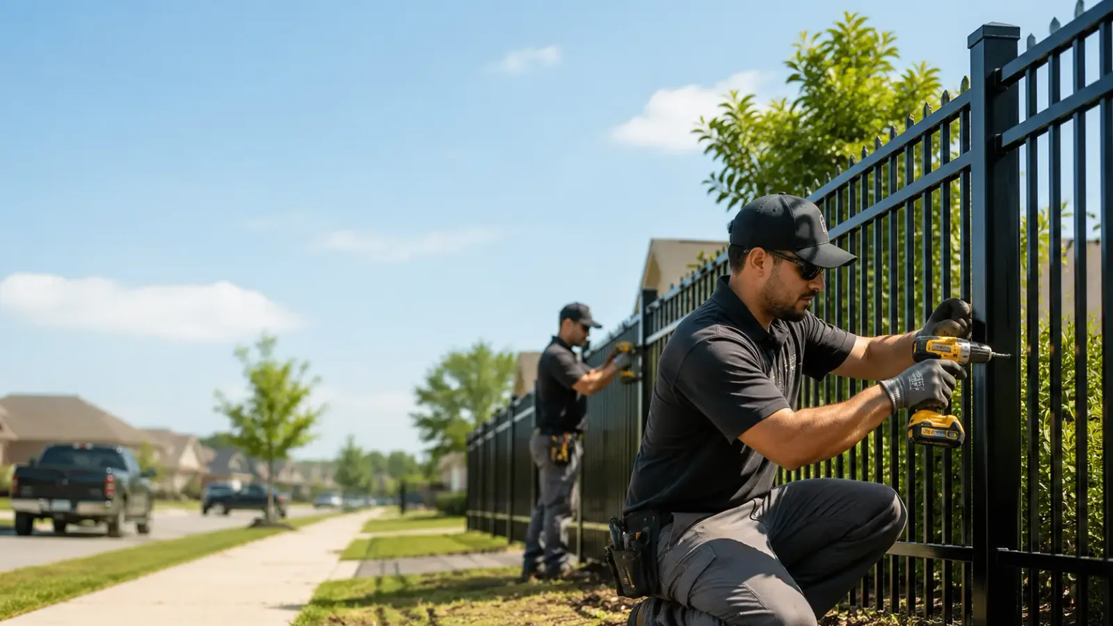 Metal Fence Installation in Richmond, MA